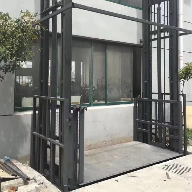 岭口镇5吨室外升降货梯
